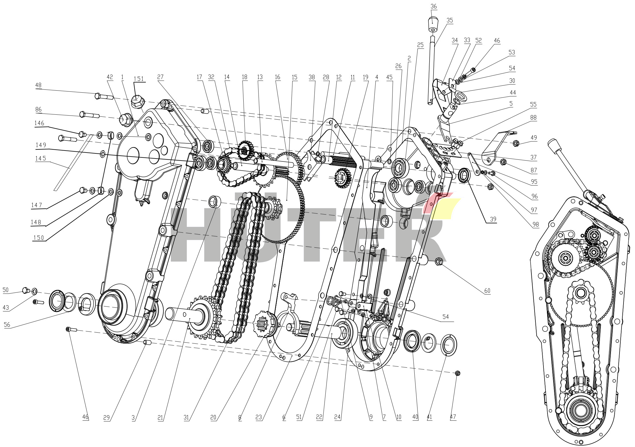 Коробка передач KST 70/5/42