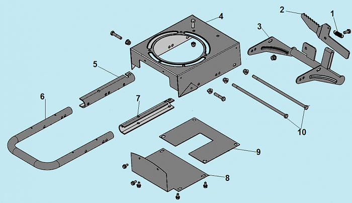 2 РАМА КУЛЬТИВАТОР CHAMPION ВC5602 до 2018 ГОДА