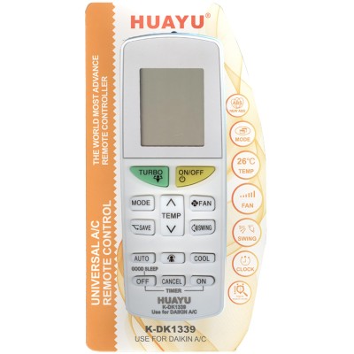 Универсальный пульт Huayu для Daikin K-DK1339