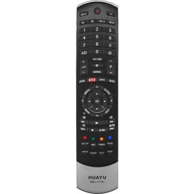 Универсальный пульт Huayu для Toshiba RM-L1178+ (корпуc CT-90405 3D TV)